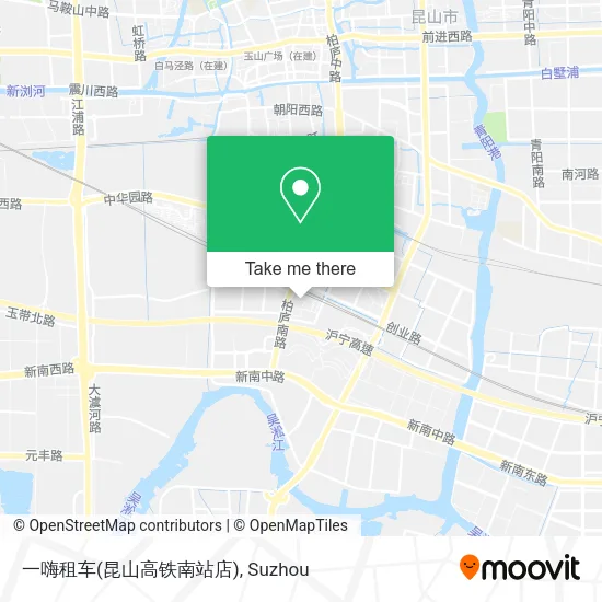 一嗨租车(昆山高铁南站店) map