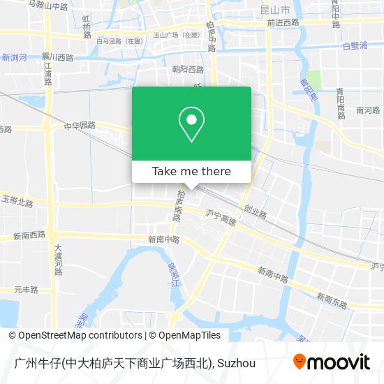 广州牛仔(中大柏庐天下商业广场西北) map
