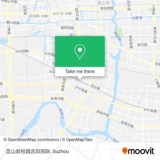 昆山碧桂园吉田国际 map