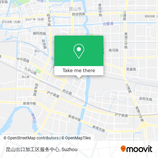 昆山出口加工区服务中心 map