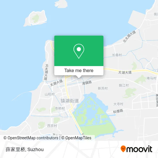 薛家里桥 map