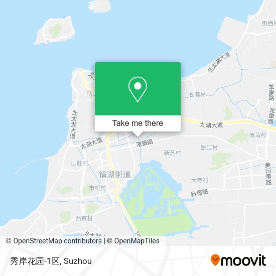 秀岸花园-1区 map