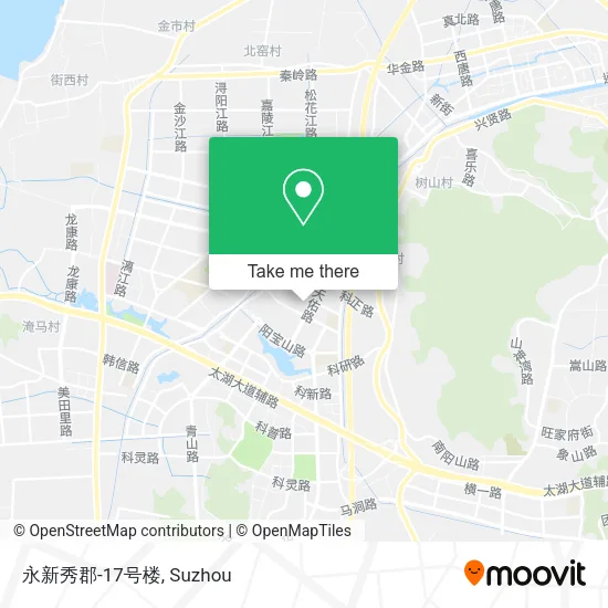 永新秀郡-17号楼 map