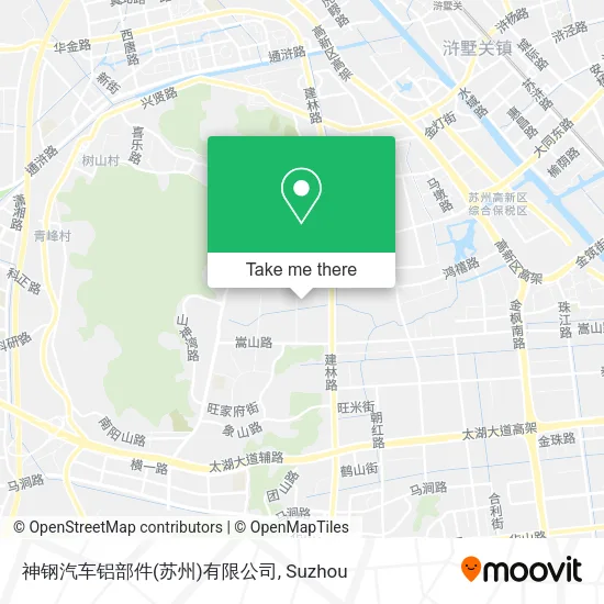 神钢汽车铝部件(苏州)有限公司 map