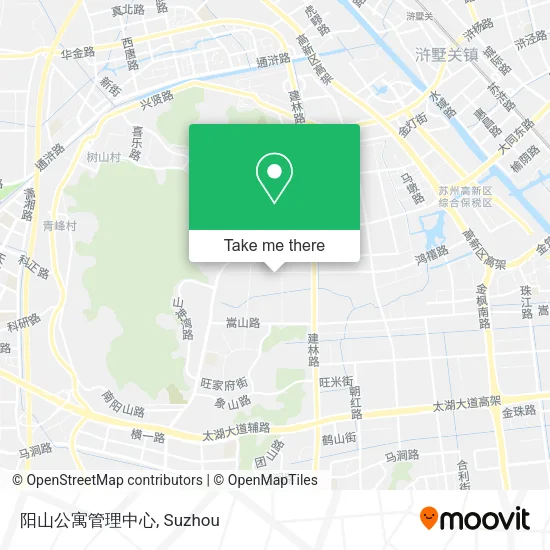 阳山公寓管理中心 map