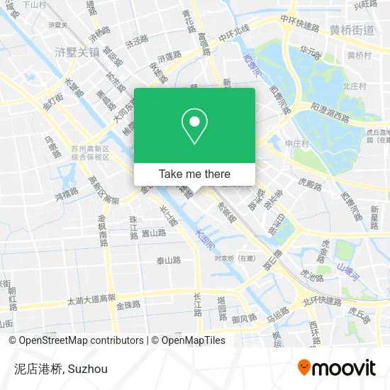 泥店港桥 map