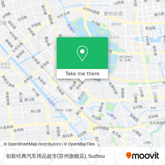 创新经典汽车用品超市(苏州旗舰店) map