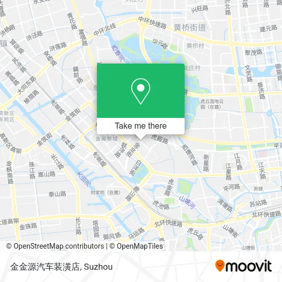 金金源汽车装潢店 map