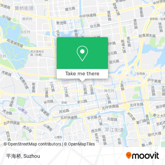 平海桥 map