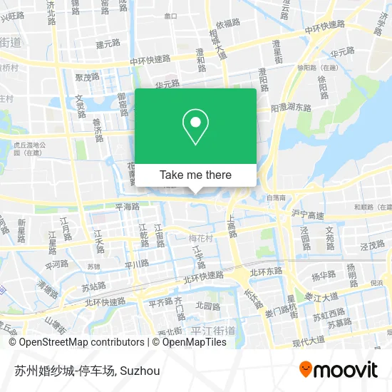 苏州婚纱城-停车场 map