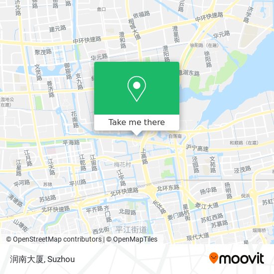 润南大厦 map