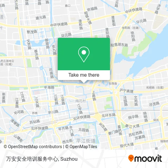万安安全培训服务中心 map