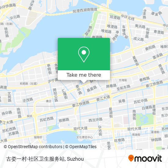 古娄一村-社区卫生服务站 map