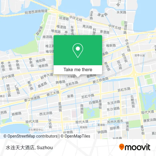 水连天大酒店 map