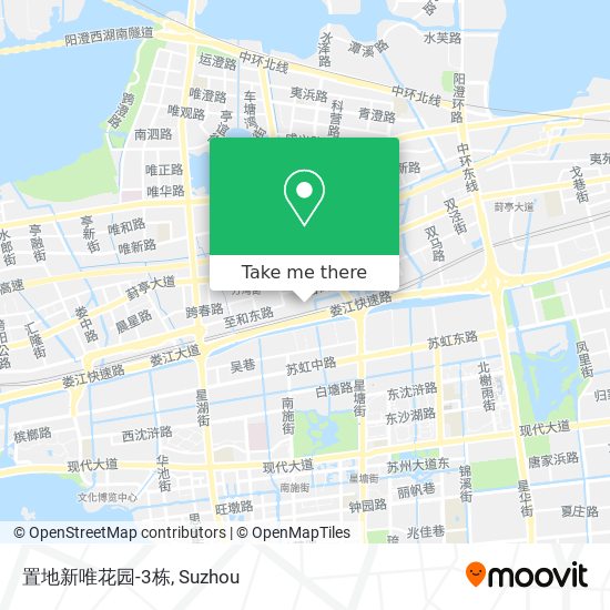 置地新唯花园-3栋 map