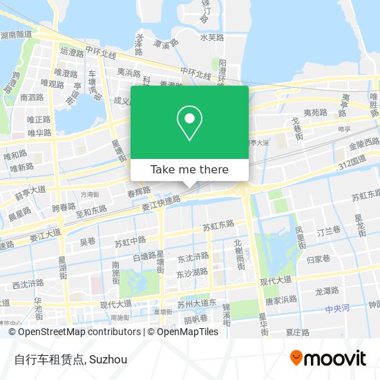 自行车租赁点 map