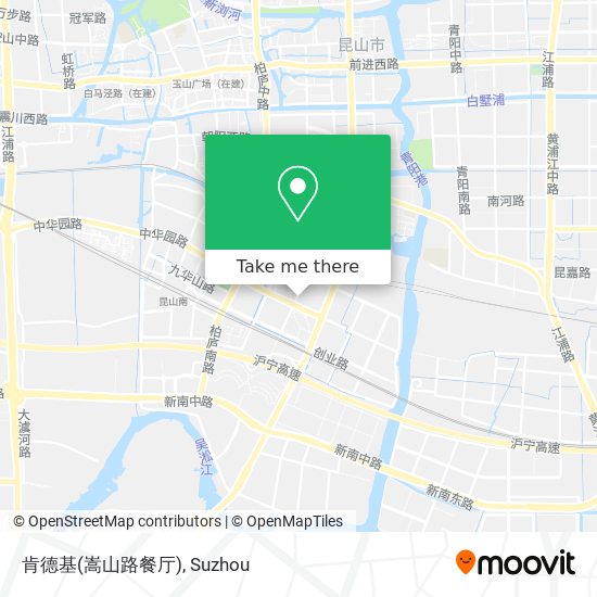 肯德基(嵩山路餐厅) map