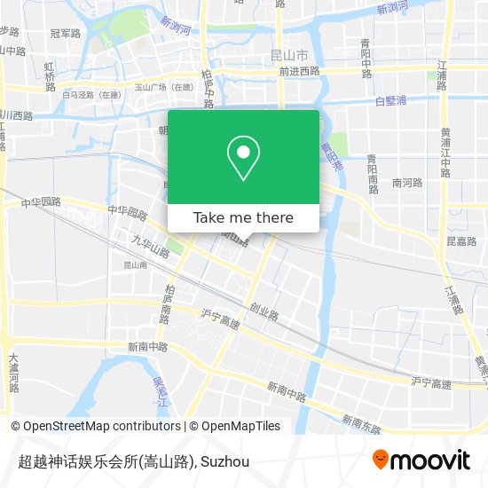 超越神话娱乐会所(嵩山路) map
