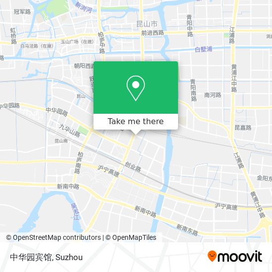 中华园宾馆 map