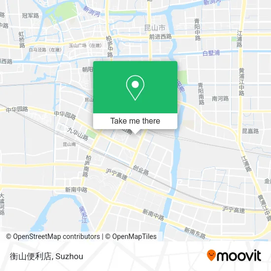 衡山便利店 map