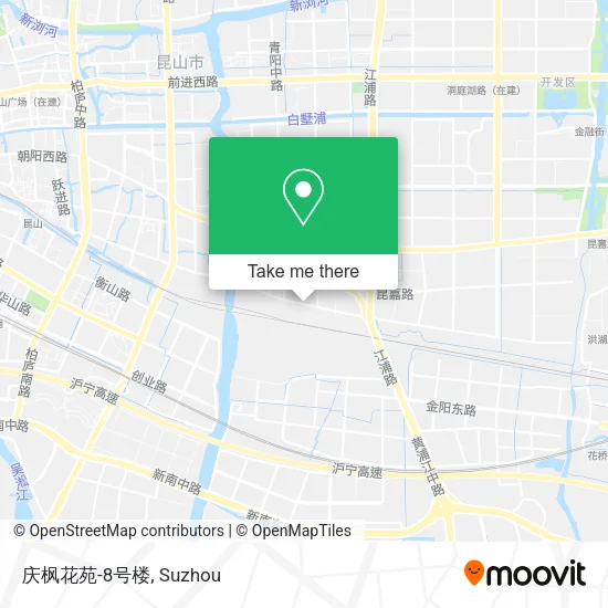 庆枫花苑-8号楼 map