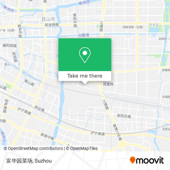富华园菜场 map