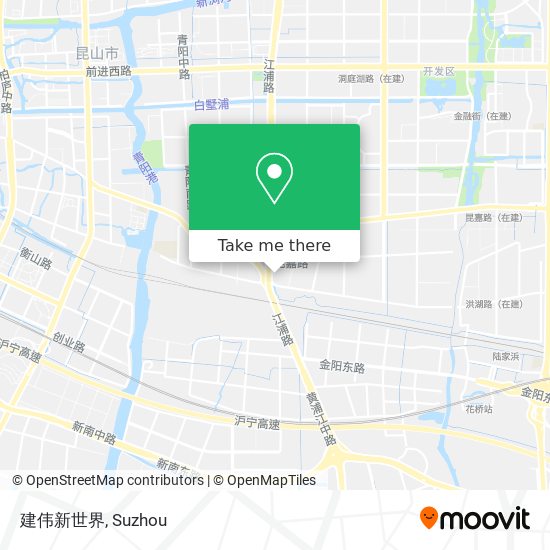 建伟新世界 map