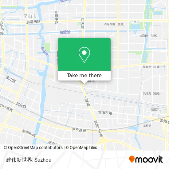 建伟新世界 map