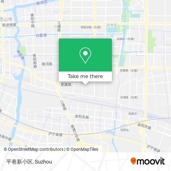 平巷新小区 map