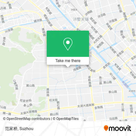 范家桥 map