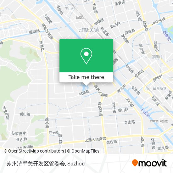 苏州浒墅关开发区管委会 map