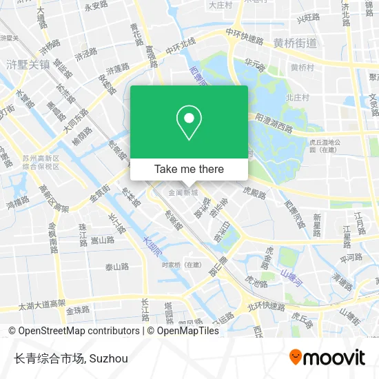 长青综合市场 map