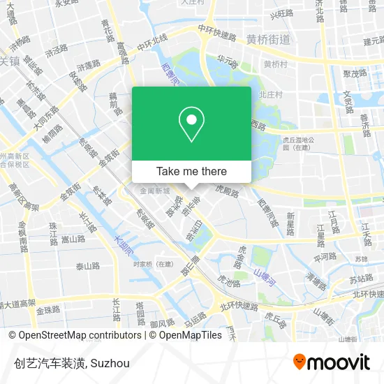 创艺汽车装潢 map