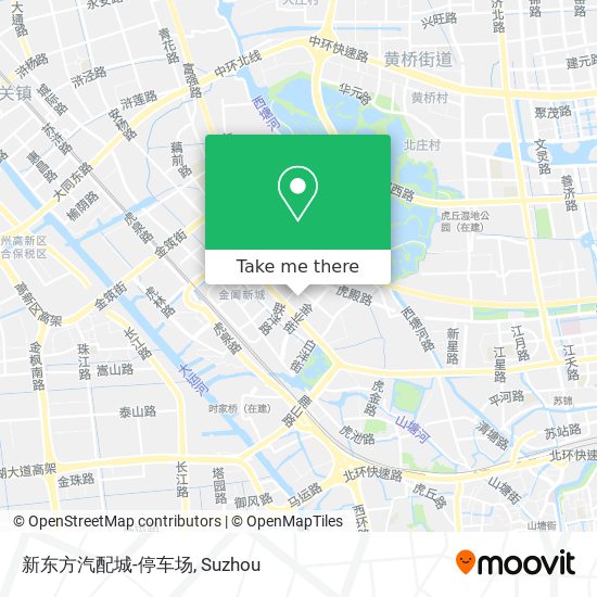 新东方汽配城-停车场 map