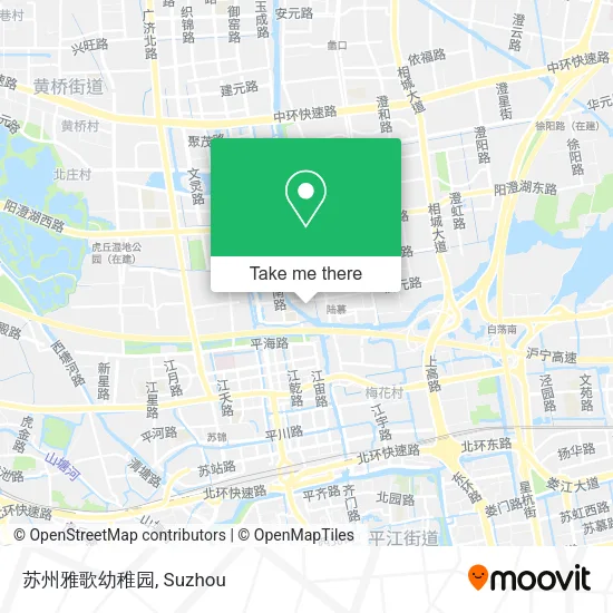 苏州雅歌幼稚园 map