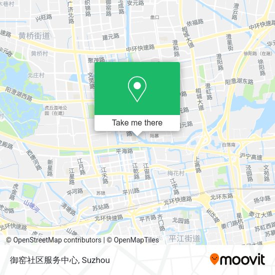 御窑社区服务中心 map