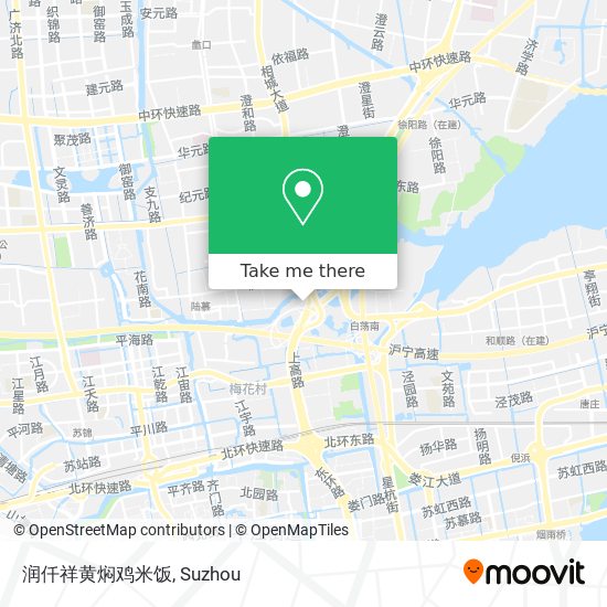 润仟祥黄焖鸡米饭 map