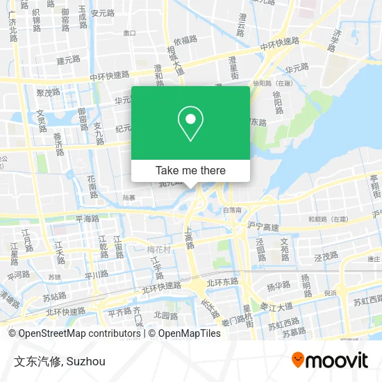 文东汽修 map