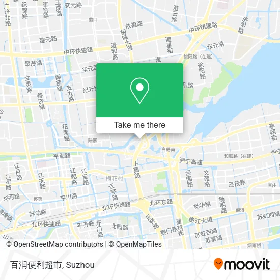 百润便利超市 map