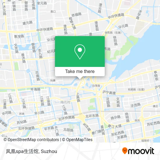 凤凰spa生活馆 map