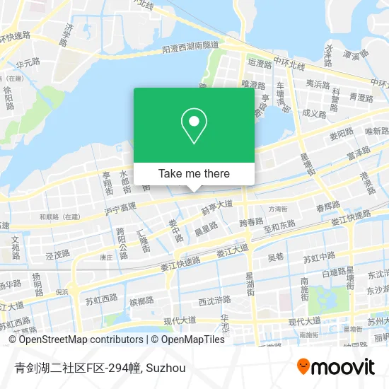 青剑湖二社区F区-294幢 map