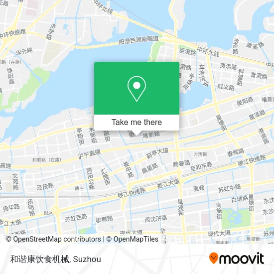 和谐康饮食机械 map