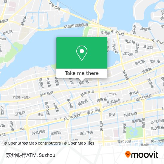 苏州银行ATM map