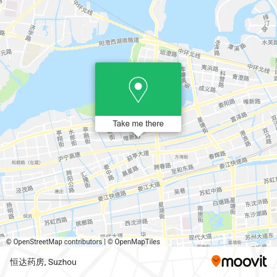 恒达药房 map