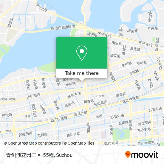 青剑湖花园三区-55幢 map