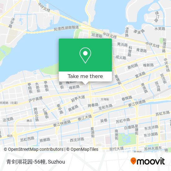 青剑湖花园-56幢 map