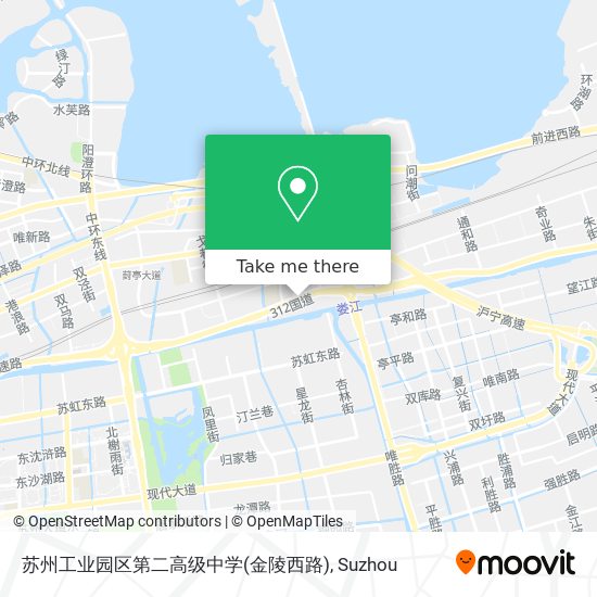 苏州工业园区第二高级中学(金陵西路) map