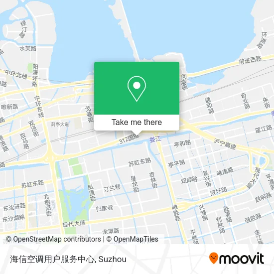 海信空调用户服务中心 map