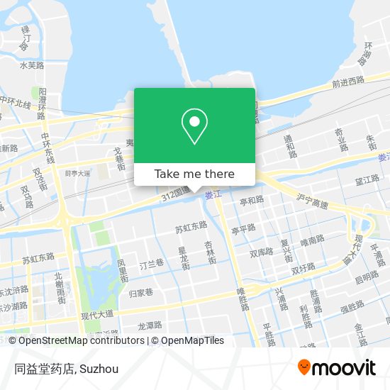 同益堂药店 map