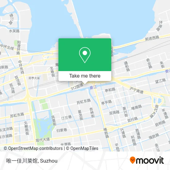 唯一佳川菜馆 map